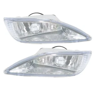 Front Clear Lens Fog Lights For Toyota Camry Corolla Solara 2002-2008 LH+RH - Picture 1 of 7