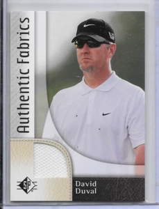 2014 David Duval Jersey Golf Shirt SP Golf Card #AF-DD Austin Texas USA - Imagen 1 de 2
