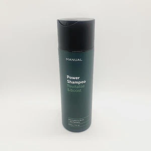 Manual Power Shampoo Revitalise & Boost 200ml Caffeine, Biotin & Saw palmetto - Picture 1 of 4