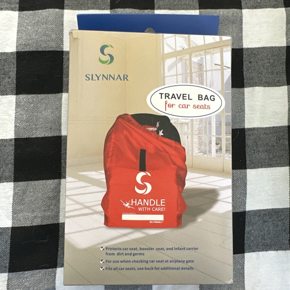 Bolsa de viaje para asiento de coche Slynnar para avión - Bolsa impermeable para puertas con acolchado Foto 1 de 1