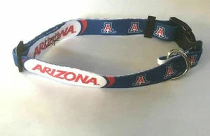 COLLAR DE PERRO AARIZONA WILDCATS AJUSTABLE NYLON EXTRA PEQUEÑO XS MEDIANO GRANDE - Imagen 1 de 1