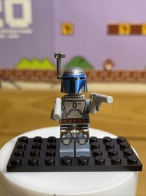 Lego JANGO FETT 75015 Smile Face Bounty Hunter Star Wars Minifigure