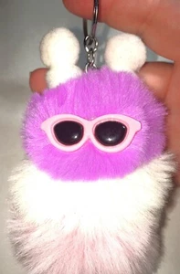 Peluche Bruco Portachiavi Animale Soffice Giocattolo Portachiavi Anello Tag - Foto 1 di 4