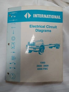 Diagramas de esquemas eléctricos de chasis International manual 1000 3600 3800 4000 - Imagen 1 de 4