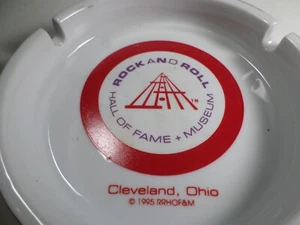 Rock and Roll Hall of Fame Museum Ashtray 1995 - Picture 1 of 9