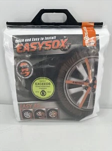 Easysox ES75 Tire Socks Pair Easy Sox Traction Snow Ice Chain Auto Car Truck2 - Picture 1 of 7