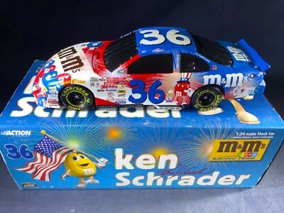 W7-61 KEN SCHRADER #36 M&M’S / GREAT CHOCOLATE - BANK - 2000 PONTIAC GRAND PRIX - Image 1 of 4