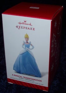 2014 Hallmark A Magical Transformation Disney CINDERELLA Keepsake Ornament - Picture 1 of 6