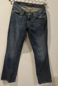 Levi’s 524 Too Superflow Jeans Size 11M Dark Wash Denim 30x27 Swift Shipping - Picture 1 of 9