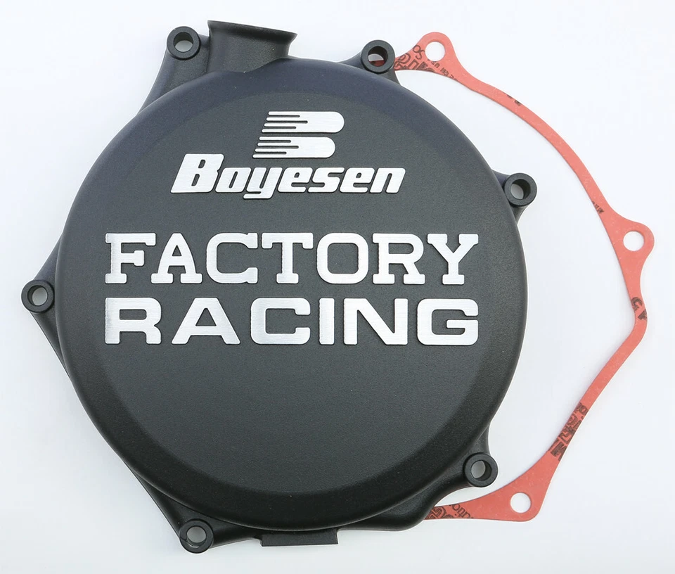 Boyesen Factory Clutch Cover Black for Suzuki RMZ250 2007-2023 CC-27AB - Image 1 of 1
