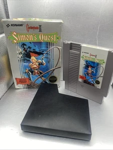 Castlevania II: Simon's Quest Nintendo Entertainment System NES Cartridge & Box - Picture 1 of 14