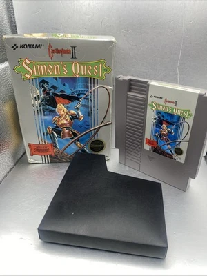 Castlevania II: Simon's Quest Nintendo Entertainment System NES Cartridge & Box - Image 1 of 4