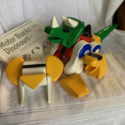 Tomy Motor Blocks Dinosaurios Robot Preescolar ¡Raro! Foto 1 de 4