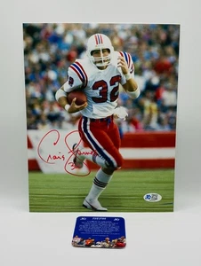 Craig James Signed Photo With COA (462544) (Patriots) - Picture 1 of 3