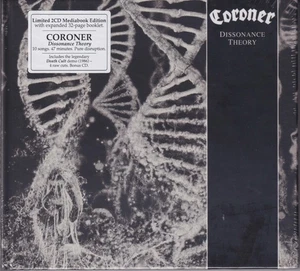 Coroner 2025 2CD - Dissonance Theory (Ltd. Mediabook) Poltergeist/Kreator Sealed - Picture 1 of 2