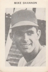 Mini tarjeta de juego de béisbol 1969 Milton Bradley Mike Shannon - Imagen 1 de 1