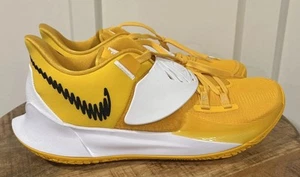 Size 14-Nike Kyrie Low 3 TB University Gold Black White CW 4147–702 Men’s New - Picture 1 of 17