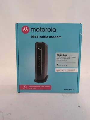 Motorola MB742010 686mbps DOCSIS 3.0 Cable Modem Brand New  - Image 1 of 3