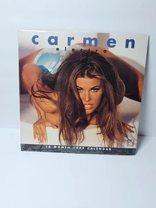 NOS Vintage 1999 Carmen Electra Sexy Lingerie Calendario 16 Mesi NUOVO SIGILLATO - Foto 1 di 3