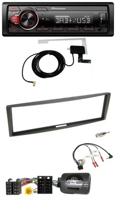 Pioneer 1DIN MP3 DAB USB Lenkrad Autoradio für Renault Megane Modus Clio III CAN - Bild 1 von 4