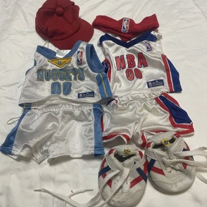 Build A Bear NBA Basketball Outfits Denver Nuggets Schuhe und Zubehör - Bild 1 von 5