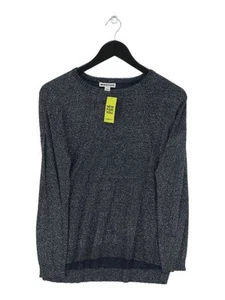 Whistles Women's Jumper S Blue Viscose with Other, Polyester Crew Neck Pullover - Picture 1 of 5