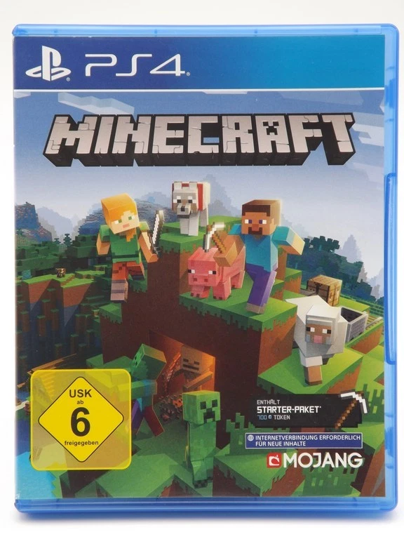 Minecraft (neue Version mit Crossplay) (Sony PlayStation 4) PS4 Spiel in OVP - G - Bild 1 von 1