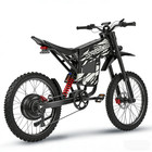 Electric Bike E-Bike 6000W Peak 60V 30AH Adult Bicycles 70/100-19 Off-Road Tire