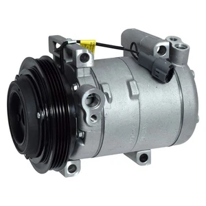 AC Compressor For 1998-2000 Subaru Forester 4 Groove Serpentine Belt Pulley 12V - Bild 1 von 1