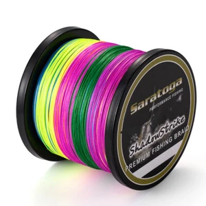 8 Strands 1000M Multi-Color Power PE Line Dynema Dorisea Braided Fishing Line - Picture 1 of 8