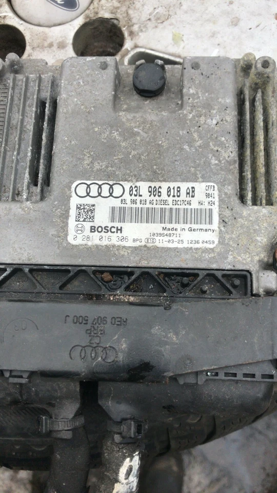 Unidad de control del motor diésel Audi A3 2008-2012 ecu CFFB 1,6 03L906018AB Foto 1 de 1