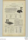 1910 PAPER AD Mine Mining Tipple Platform Scale Rolling Mill Type Wagon Dormant