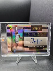 2021-22 Select Basketball Tyrese Haliburton In Flight Auto /249 #IF-THB - Picture 1 of 2