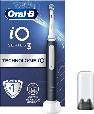 Brosse à dent Electrique NOIRE Edition iO 3 ORAL B / 3 Modes de Brossage - Imagen 1 de 4