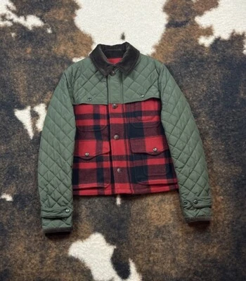 Ralph Lauren Women Quilted Mackinaw Plaid Hunting Field Jacket Size 2 @XX - Image 1 of 4