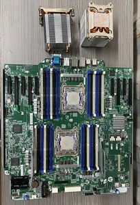 Proliant ML350 Gen9 Motherboard Twin E5 2609 v4 + heatsink free del - Picture 1 of 2