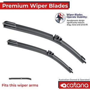 Wiper Blades for Mini Clubman R55 Facelift 2013 - 2014 Front Pair 18" + 19" Set - Picture 1 of 8