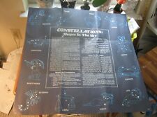 VINTAGE CONSTELLATIONS : SHAPES IN THE SKY MAP National Geographic 1979