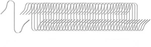 160 Pcs Christmas Ornament Hooks, S Shaped Hangers for Tree Decoration Silver - Picture 1 of 4