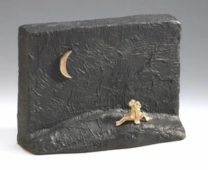 ESCULTURA DE BRONCE "SOÑAR JUNTOS" KERSTIN FUERTE - Imagen 1 de 1