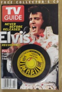 TV Guide July 4-10 2004 Elvis Presley Collector's CD - FREE SAME-DAY SHIPPING! - Picture 1 of 1