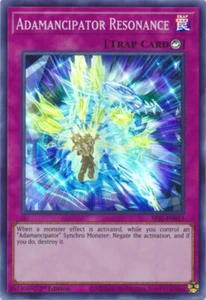 YGO-3x-Near Mint-Adamancipator Resonance - SESL-EN013 - Super Rare - 1st Edition - Picture 1 of 1