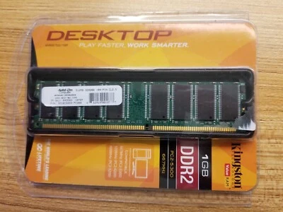 Kingston PC2-5300 1 GB SDRAM 667 MHz PC2-5300 DDR2 Memory (KVR667D2/1GR) - Image 1 of 2