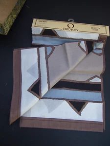 OROTON Vintage Square Poly Head Scarf. Fabulous Retro. 61cm x 61cm - Picture 1 of 6