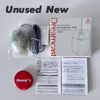 SEGA Dreamcast Mouse Controller Skeleton HKT-9900 Official Complete Box New DC - Image 1 of 4