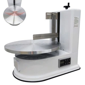 Electric Cream Coating Smearing Machine Decorating Spreader 110V 4-16in Cake LCD - Picture 1 of 23