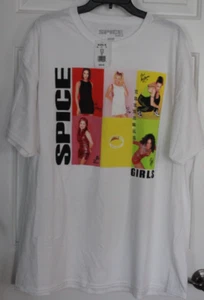 New SPICE GIRLS Logo Photo Shirt Size 2XL - BNWT - Picture 1 of 4