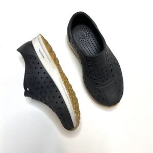 Native Robbie Sugarlite Slip On Sneakers Shoe Jiffy Black / Shell White Size C10