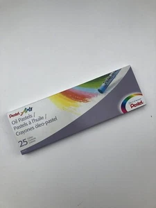 Pentel Arts Oil Pastels PHN-25 (25 Color Set, New Sealed) - Imagen 1 de 7