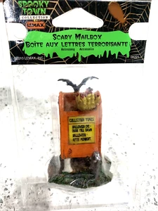 Scary Mailbox 04221 - Lemax Spooky Town - Halloween Village - Picture 1 of 5